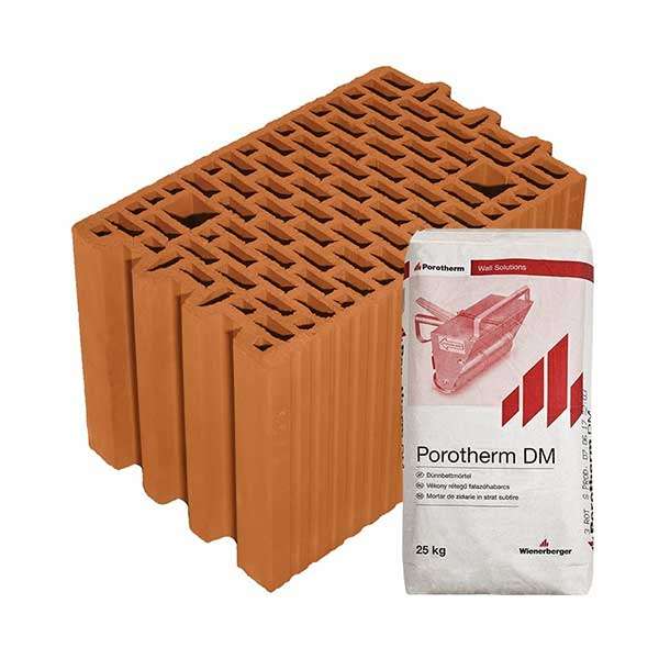 Porotherm Rapid + V.F.H. 25 N+F tégla