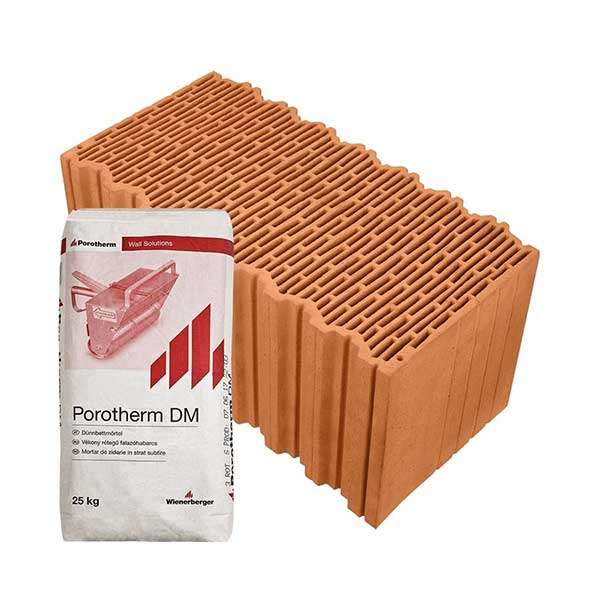 Porotherm Rapid + V.F.H. 50 X-therm tégla